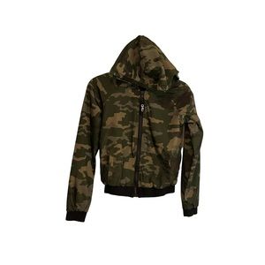 Kelly By 26 International Utility Collection Camo Rain Full Zip Chill Jacket
